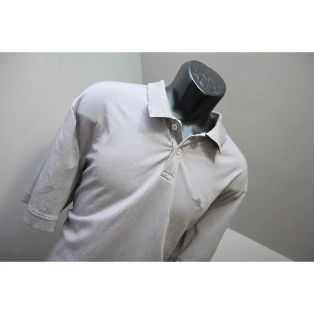 Tommy Bahama Golf Polo Gray Pima Poly Marlin Short Sleeve Mens‎ Size XL